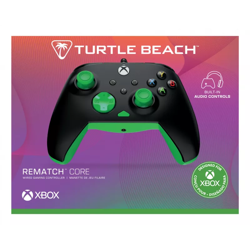 Gamepad Turtle Beach Rematch Core Schwarz Grün USB Kabelgebunden PC Xbox