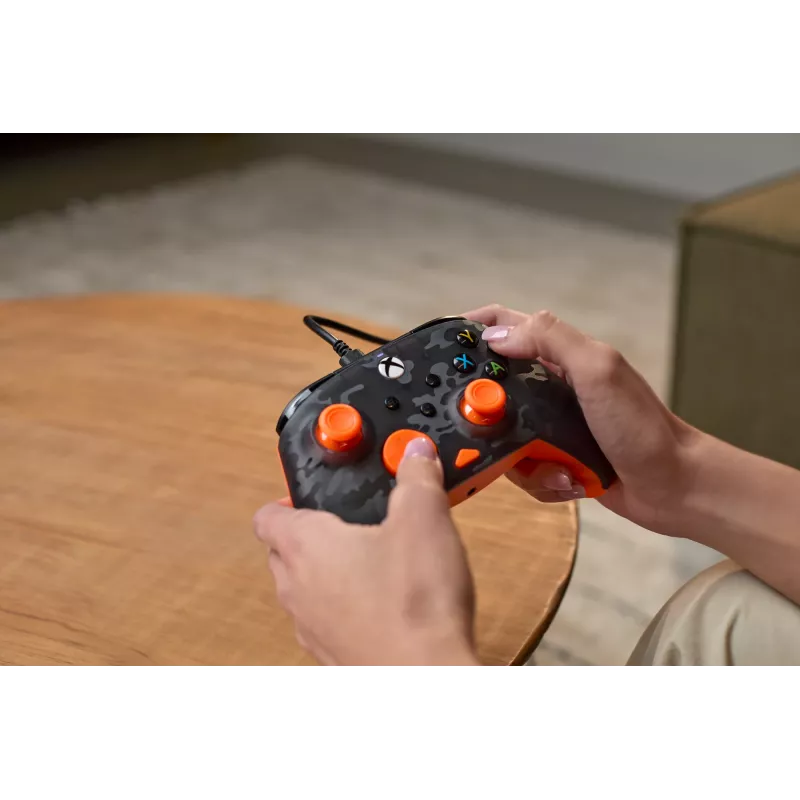 Gamepad Turtle Beach Rematch Core Schwarz Grau Orange USB Kabelgebunden