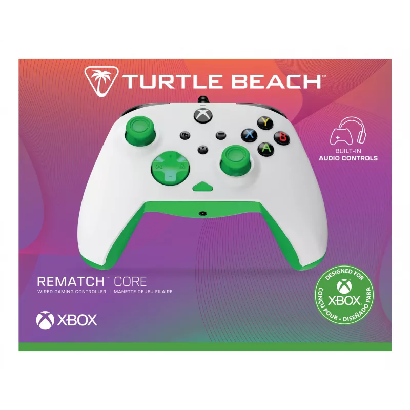 Gamepad Turtle Beach Rematch Core Grün Weiß USB PC Xbox Series
