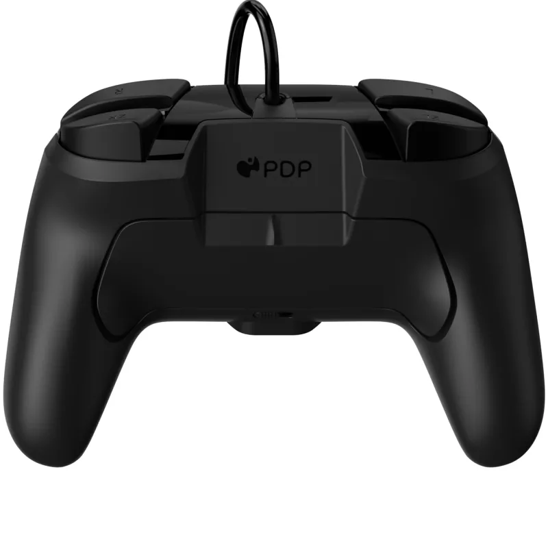 Gamepad PDP Faceoff Deluxe+ Audio Wired Controller Schwarz & Weiß