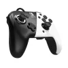 Gamepad PDP Faceoff Deluxe+ Audio Wired Controller Schwarz & Weiß