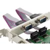 Conceptronic PCI Express Karte 1-Port Parallel & 2-Port Seriell