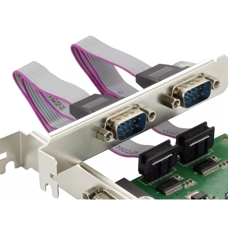 Conceptronic PCI Express Karte 1-Port Parallel & 2-Port Seriell