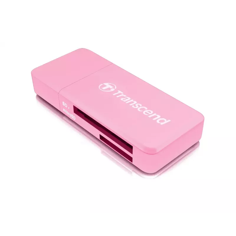 Kartenleser Transcend RDF5 Pink