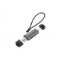 Conceptronic BIAN05G 2-in-1 USB 3.0 Dual Plug Kartenleser, SD/MicroSD 3.0, UHS-I