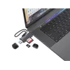 Conceptronic BIAN05G 2-in-1 USB 3.0 Dual Plug Kartenleser, SD/MicroSD 3.0, UHS-I