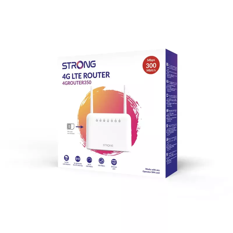 Mobilfunkrouter Strong 4G LTE Router 350 300 Mbit/s Fast Ethernet