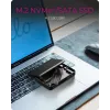ICY BOX IB-CR601M-C31 SSD-Gehäuse Schwarz M.2