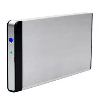HDD-Gehäuse Fantec FB-C25US2 Silber 2,5 Zoll USB-gespeist