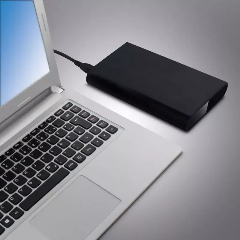 HDD-Gehäuse Fantec DB-ALU31 Schwarz 3,5 Zoll