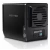 Externes Festplattengehäuse Fantec QB-35US3R Schwarz