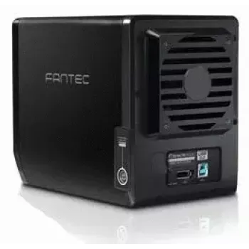 Externes Festplattengehäuse Fantec QB-35US3R Schwarz