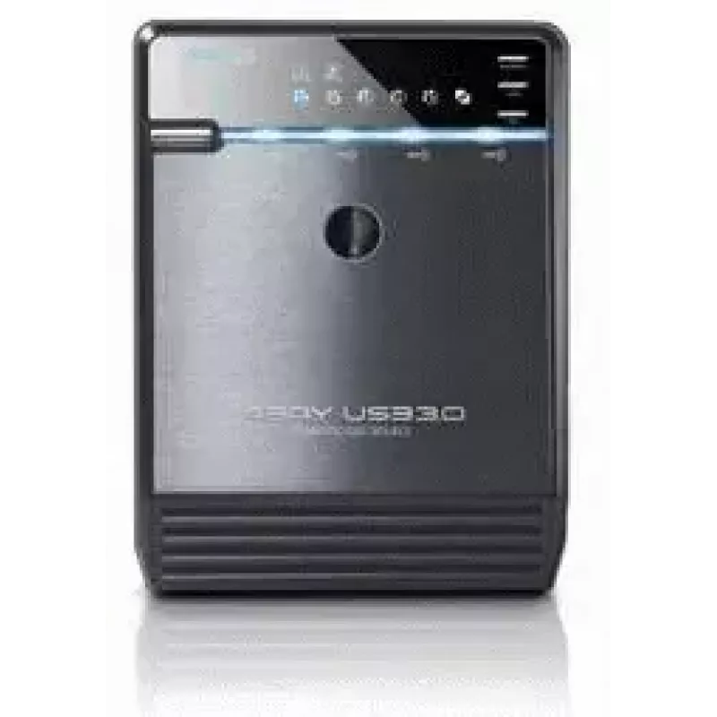 Externes Festplattengehäuse Fantec QB-35US3R Schwarz