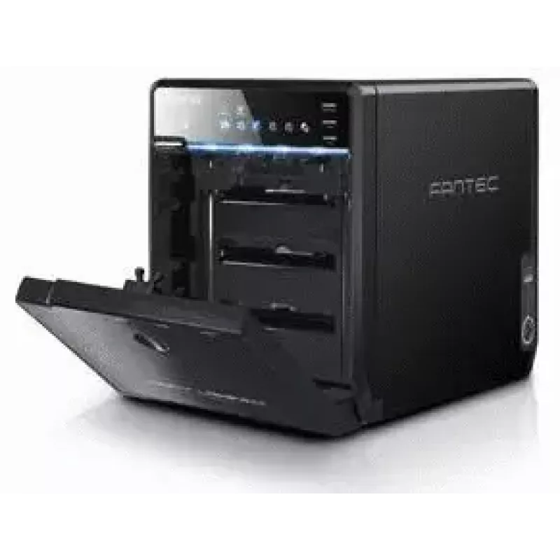 Externes Festplattengehäuse Fantec QB-35US3R Schwarz