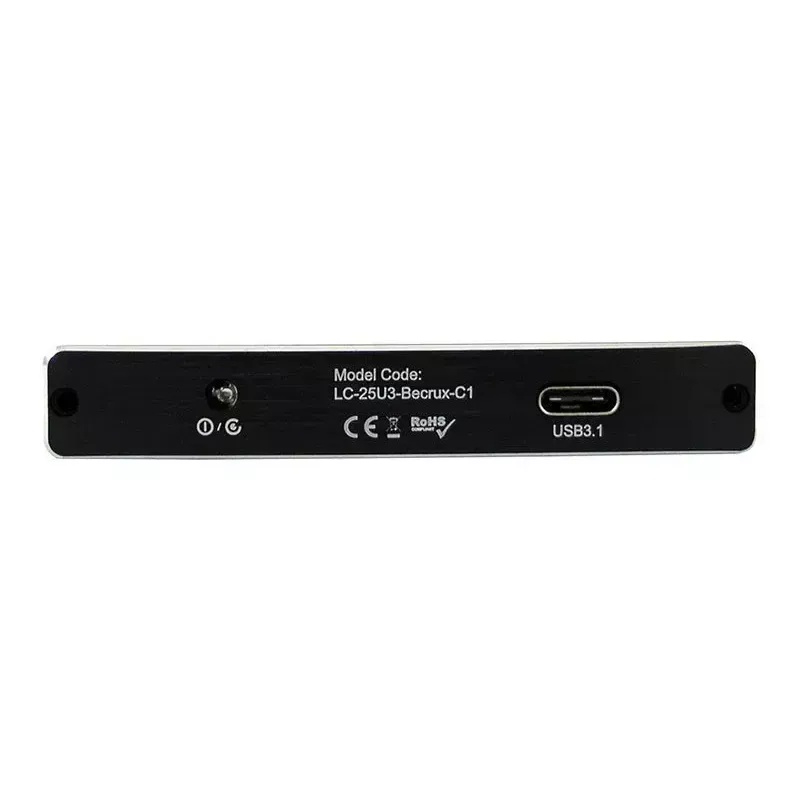 HDD-Gehäuse LC-Power LC-25U3-Becrux-C1 Schwarz 2,5 Zoll