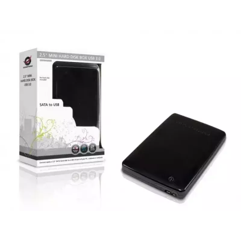 Festplattengehäuse Conceptronic CHD2MUSB3B Mini USB 3.0