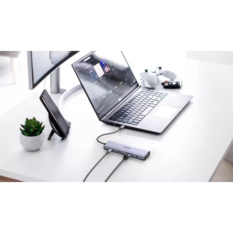 Ugreen Revodok 10-in-1 USB-C Hub UGREEN 15601 10 Ports 4K HDMI