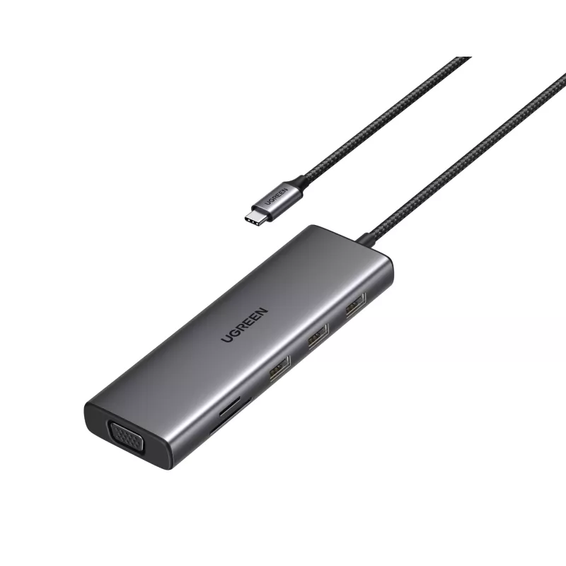 Ugreen Revodok 10-in-1 USB-C Hub UGREEN 15601 10 Ports 4K HDMI