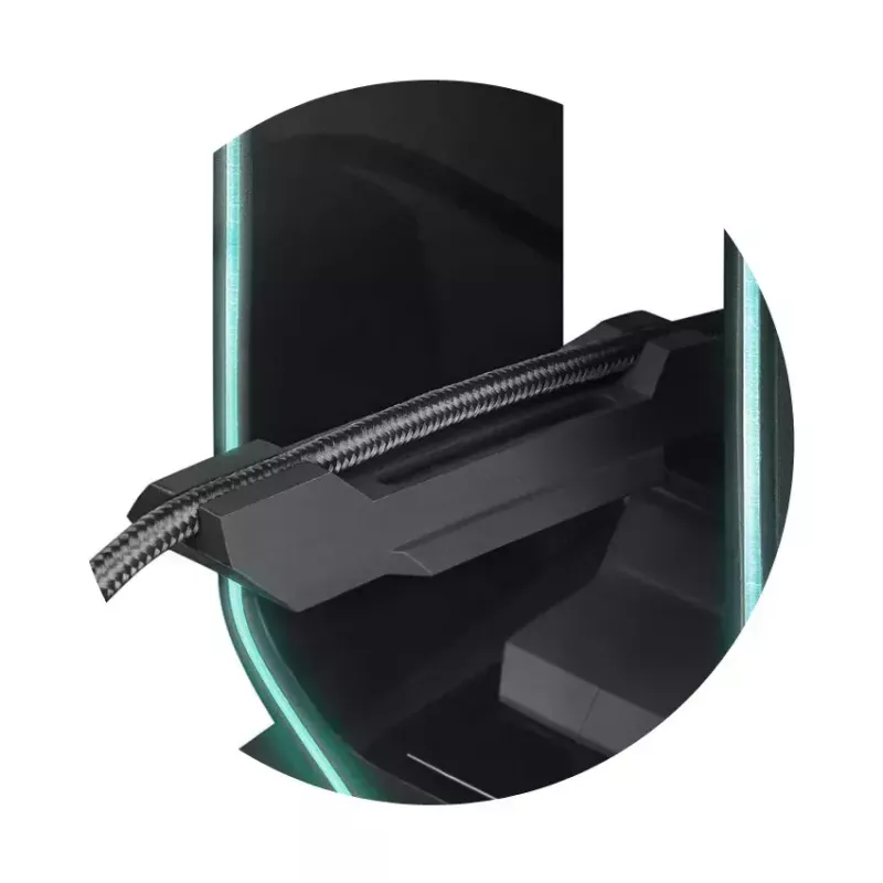 Headphone holder LC-Power LC-HUB-HEAD-BUNGEE