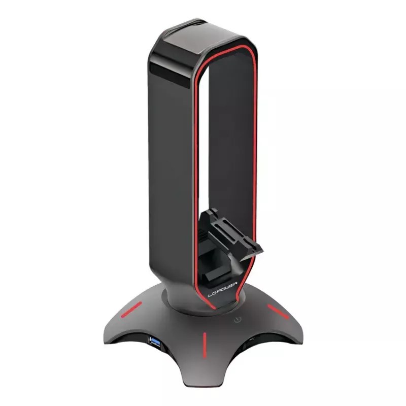 Headphone holder LC-Power LC-HUB-HEAD-BUNGEE