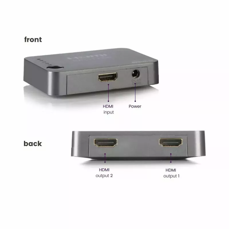 HDMI-Splitter Marmitek Split 312 UHD HDMI 2x HDMI