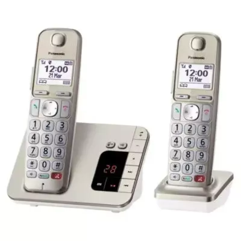 DECT-Telefon Panasonic KX-TGE262GN Kabelloses Handteil Anruferkennung
