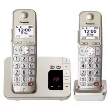 DECT-Telefon Panasonic KX-TGE262GN Kabelloses Handteil Anruferkennung