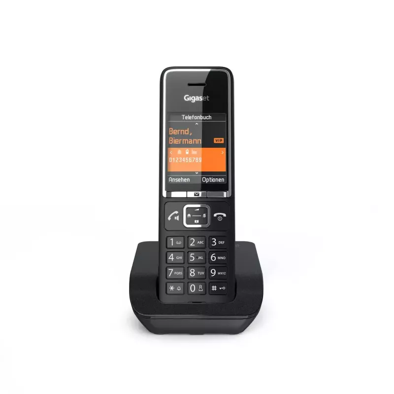 Analoges Telefon Gigaset COMFORT 550 Schnurloses Mobilteil Rufnummernanzeige
