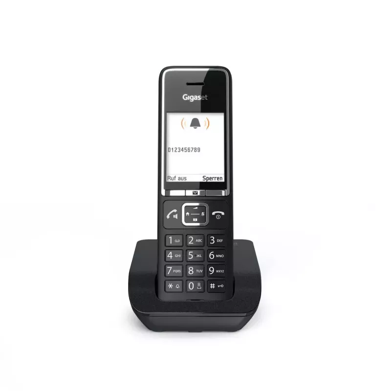 Analoges Telefon Gigaset COMFORT 550 Schnurloses Mobilteil Rufnummernanzeige