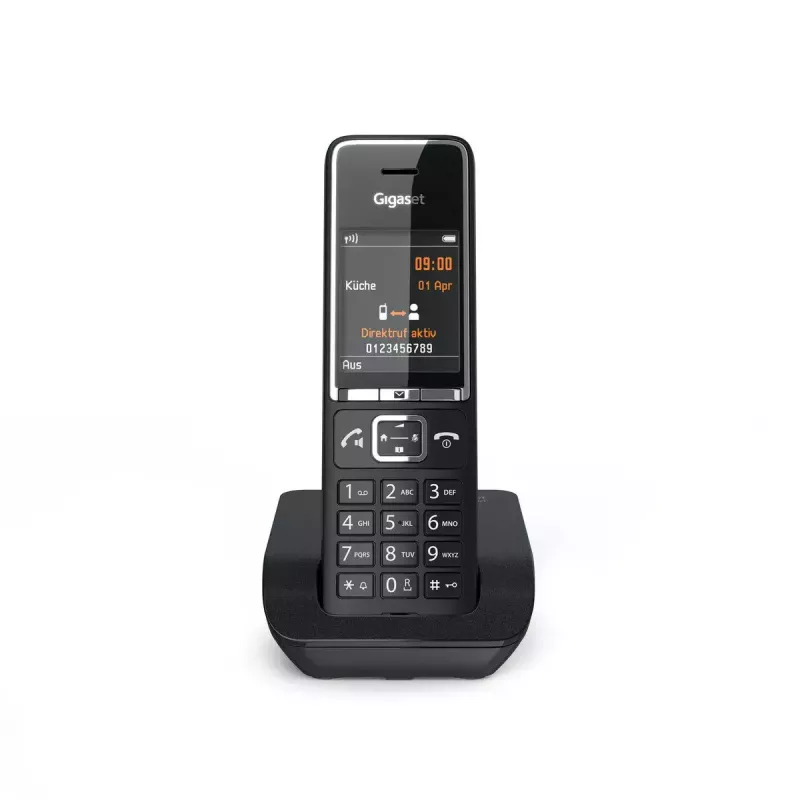 Analoges Telefon Gigaset COMFORT 550 Schnurloses Mobilteil Rufnummernanzeige