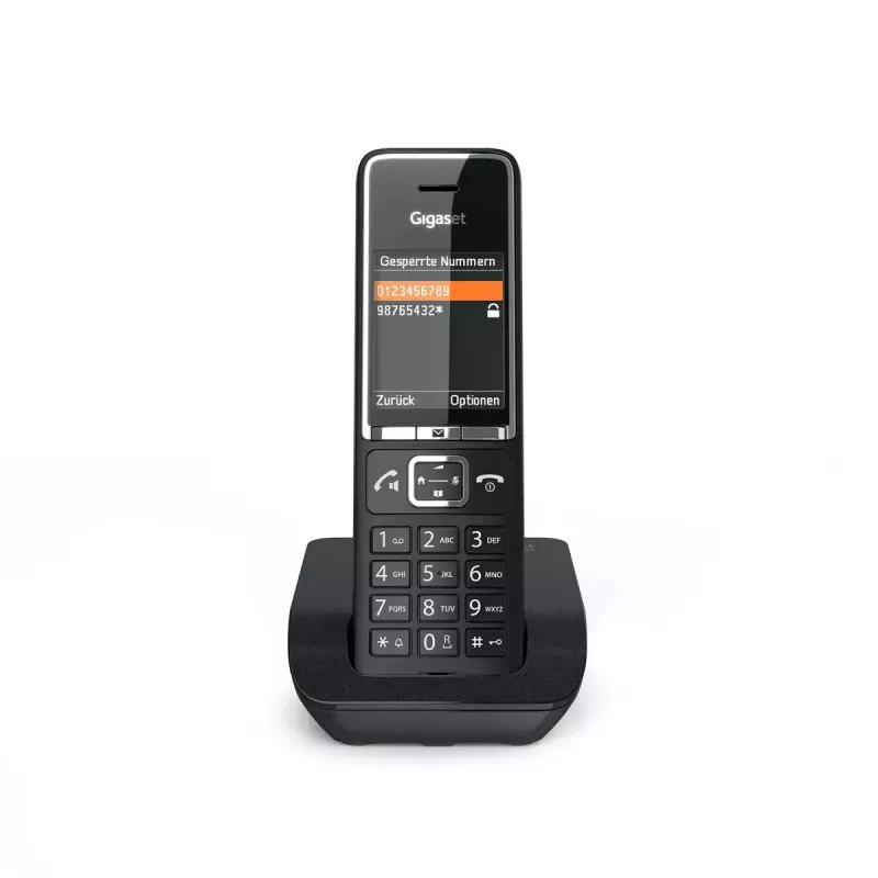 Analoges Telefon Gigaset COMFORT 550 Schnurloses Mobilteil Rufnummernanzeige