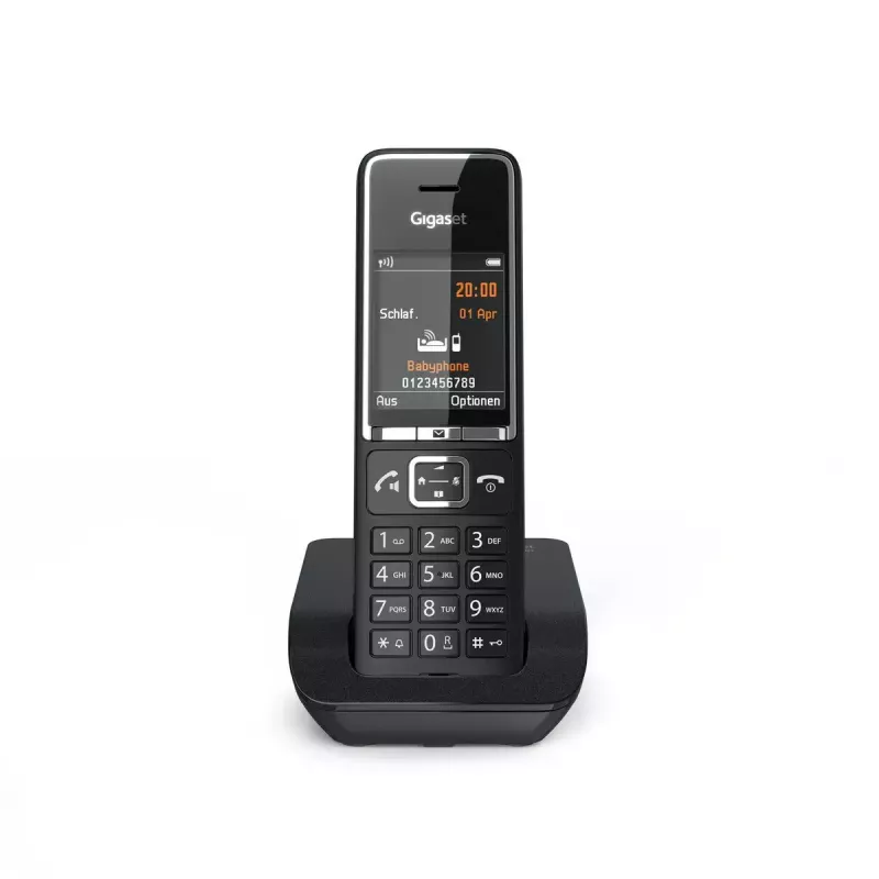 Analoges Telefon Gigaset COMFORT 550 Schnurloses Mobilteil Rufnummernanzeige