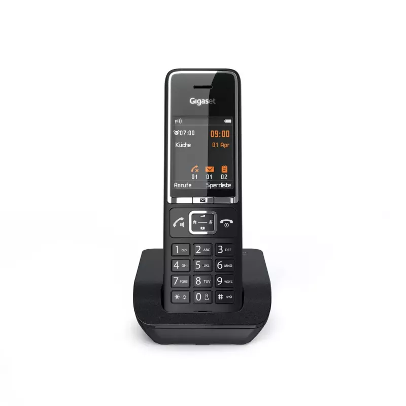 Analoges Telefon Gigaset COMFORT 550 Schnurloses Mobilteil Rufnummernanzeige
