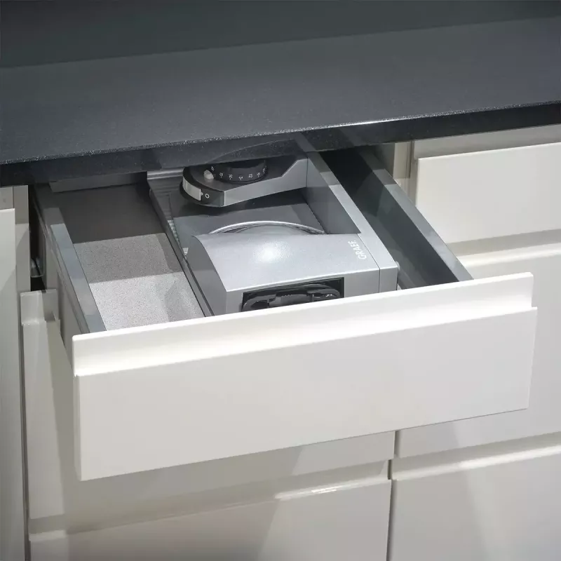 Elektrischer Allesschneider Graef MYtiny 170 W Silber Schnittstärke 1,5 cm