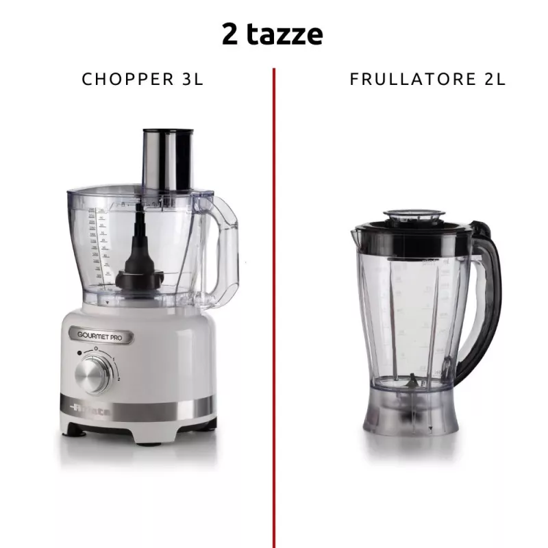 Tischmixer Ariete 1782 Gourmet Pro Moderna 00C178201AR0 - weiß