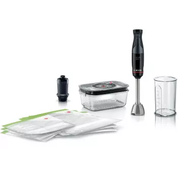 Pürierstab Bosch Serie 4 MSM4B6V2 — 1000 W, 1,2-Liter-Messbecher, abnehmbarer Schaft, schwarz