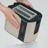 Toaster Severin AT 9576 2 Scheiben 800 W Beige Schwarz