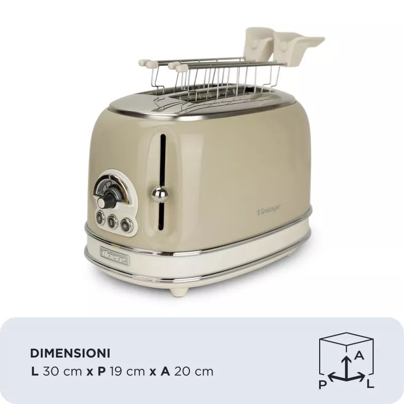 Ariete 0155/03 6 2 Scheibe(n) 810 W Beige