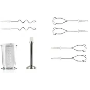 Bosch MFQ4075DE Mixer Handmixer 550 W Silber, Weiß