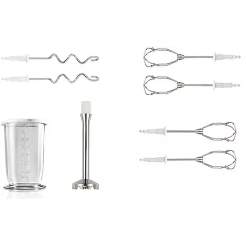 Bosch MFQ4075DE Mixer Handmixer 550 W Silber, Weiß