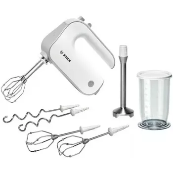 Bosch MFQ4075DE Mixer Handmixer 550 W Silber, Weiß