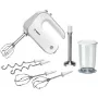 Bosch MFQ4075DE Mixer Handmixer 550 W Silber, Weiß