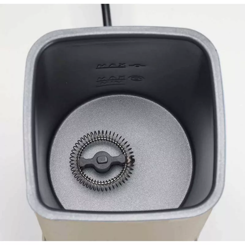 Ariete 2878 Vintage Milchaufschäumer für Cappuccino, Tee, heiße und kalte Schokolade, Instantgetränke, 500 Watt, pastellbeige Farbe