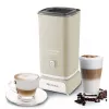 Ariete 2878 Vintage Milchaufschäumer für Cappuccino, Tee, heiße und kalte Schokolade, Instantgetränke, 500 Watt, pastellbeige Farbe