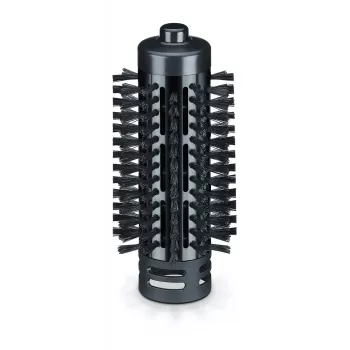 Heißluftbürste Beurer HT 80, 1000 W, Warmlufttechnologie, 56-mm-Bürste, 2 Hitzestufen, Keramikheizung, schwarz/schokolade