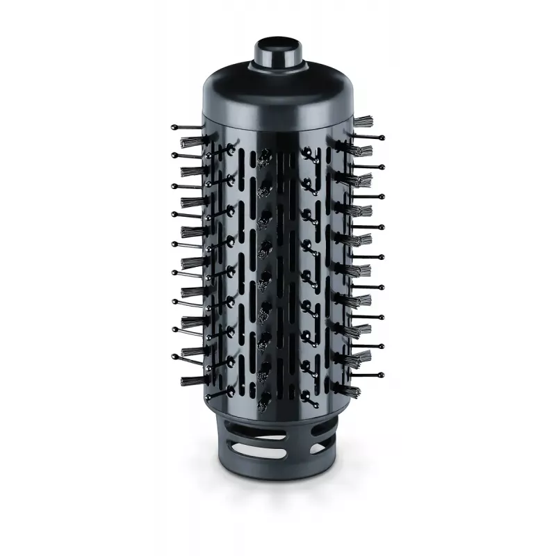 Heißluftbürste Beurer HT 80, 1000 W, Warmlufttechnologie, 56-mm-Bürste, 2 Hitzestufen, Keramikheizung, schwarz/schokolade