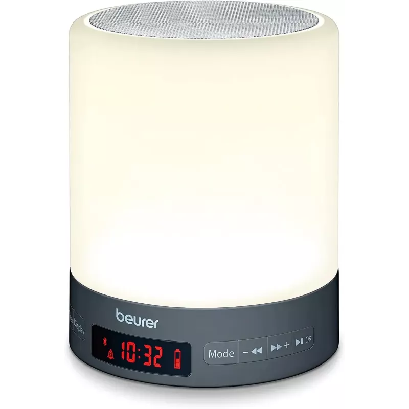 Plug-in-Nachtlicht Beurer WL 50 — LED, weißes Gehäuse, blaues/rotes/weißes Licht, Netz- und Batteriebetrieb, 132 mm Höhe