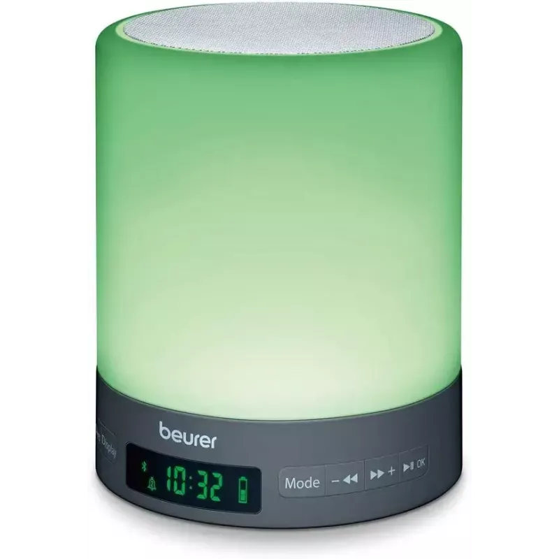 Plug-in-Nachtlicht Beurer WL 50 — LED, weißes Gehäuse, blaues/rotes/weißes Licht, Netz- und Batteriebetrieb, 132 mm Höhe