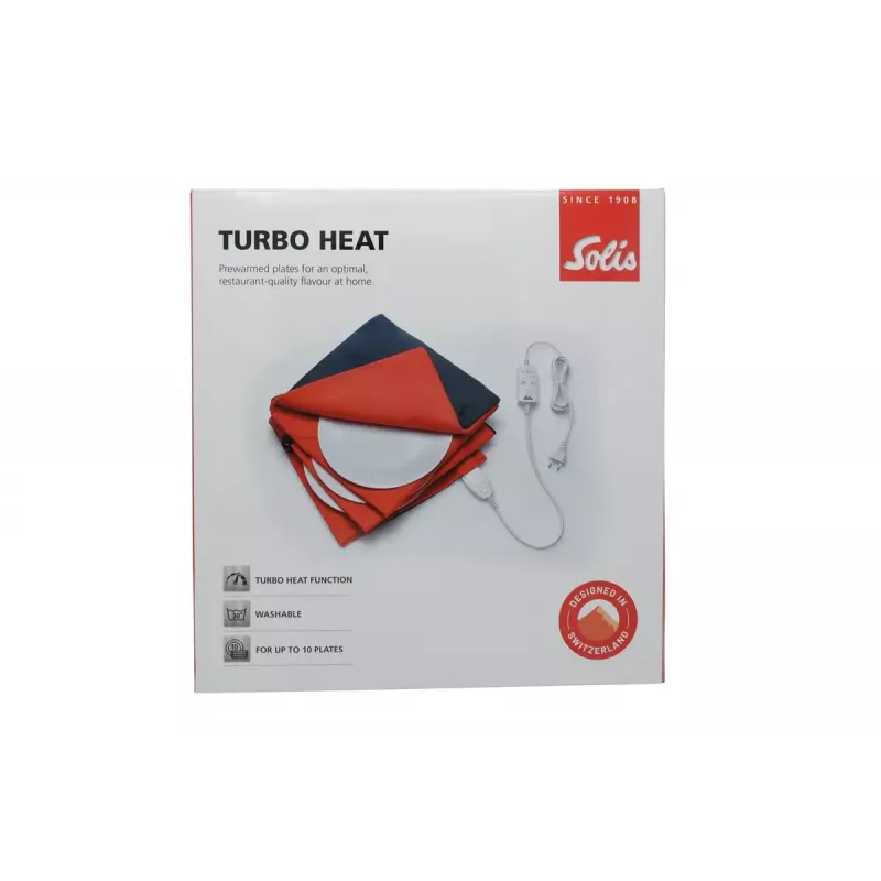 Hot Plate Solis Turbo Heat 90642 — elektrische Tischkochplatte, 2 Heizstufen