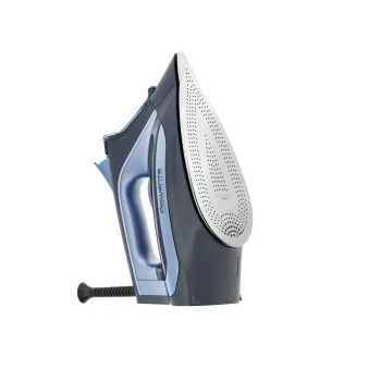 Rowenta DW4308 Dampfbügeleisen Microsteam 300 Laser-Bügelsohle 2500 W Blau, Weiß